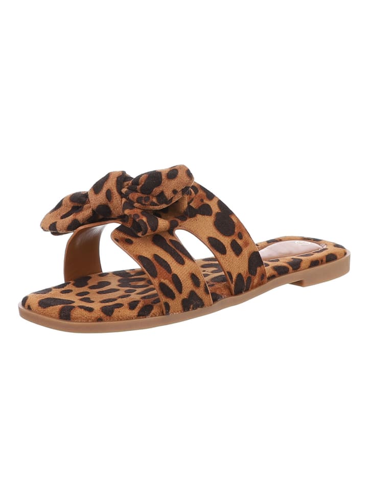 Sandale & Sandalette in Beige und Braun