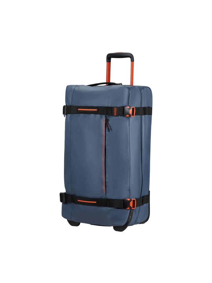 URBAN TRACK Gr.M Rollenreisetasche 84 Liter in navy/orange
