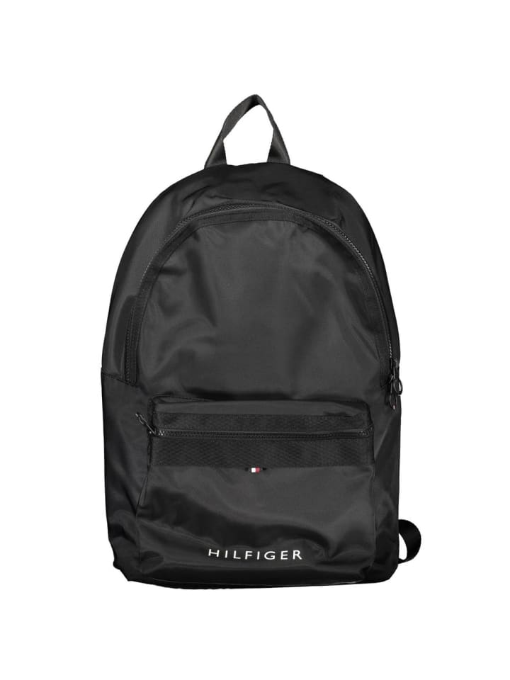 Schwarz Polyester Herren Rucksack