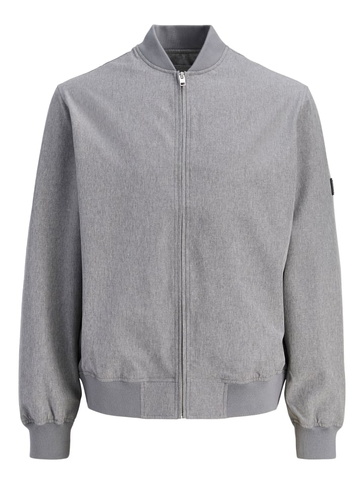 Blousonjacke in Grey Melange