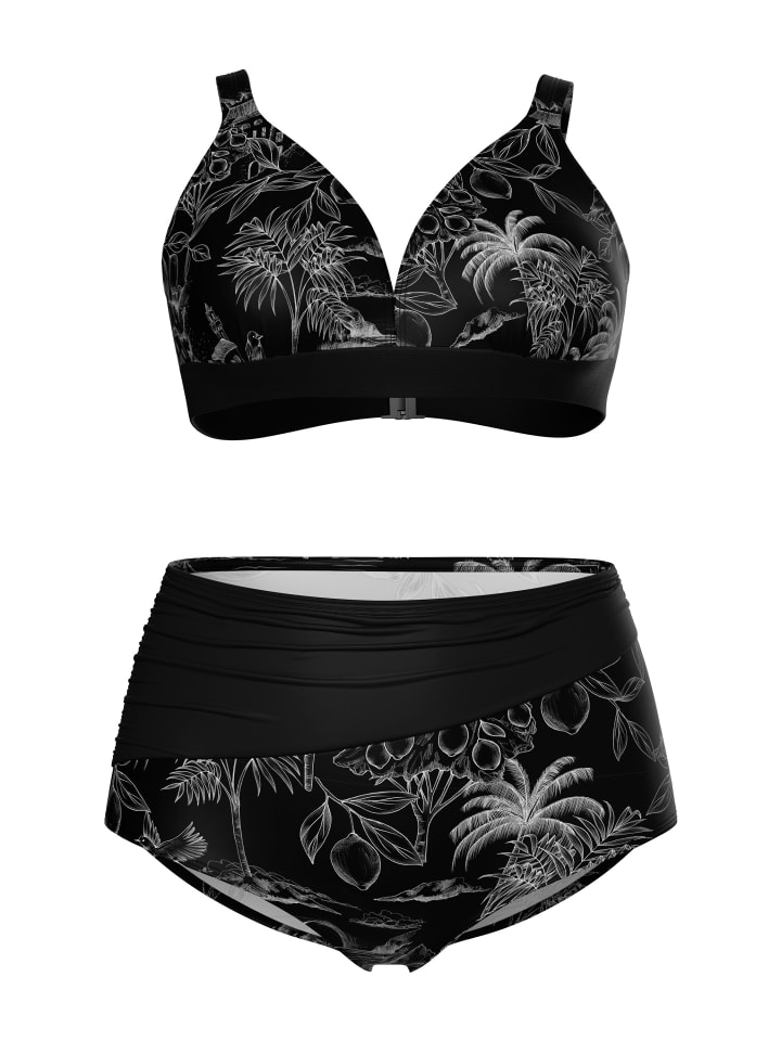 Bikini in schwarz