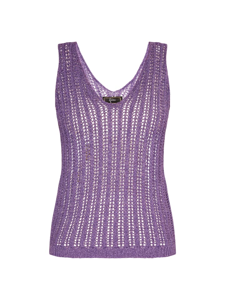 Damen Stricktop in Flieder