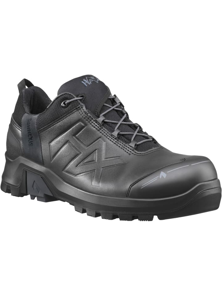 Halbschuhe CONNEXIS Safety+ T LTR low in schwarz