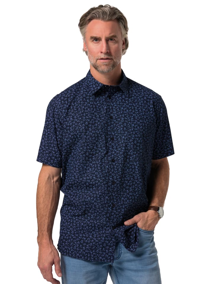 Hemd in navy blau