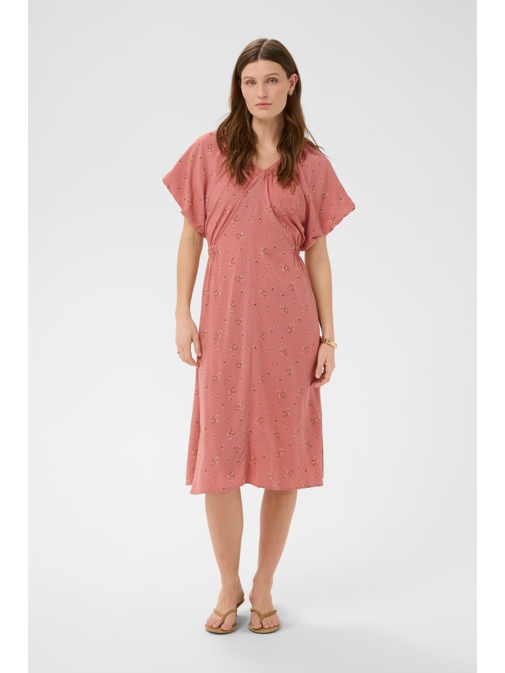 Kleid SLArjana Feminine Form in Ash Rose Ditsy Print
