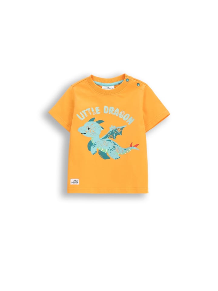 T-Shirt mit kurzen Ärmeln in orange
