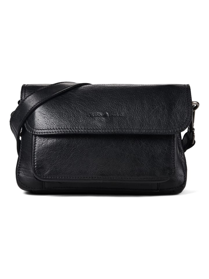 Colombiana Umhängetasche Leder 24 cm black