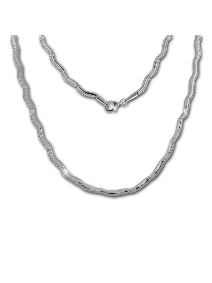 Halskette Silber 925 Sterling Silber ca. 44cm Fantasiekette