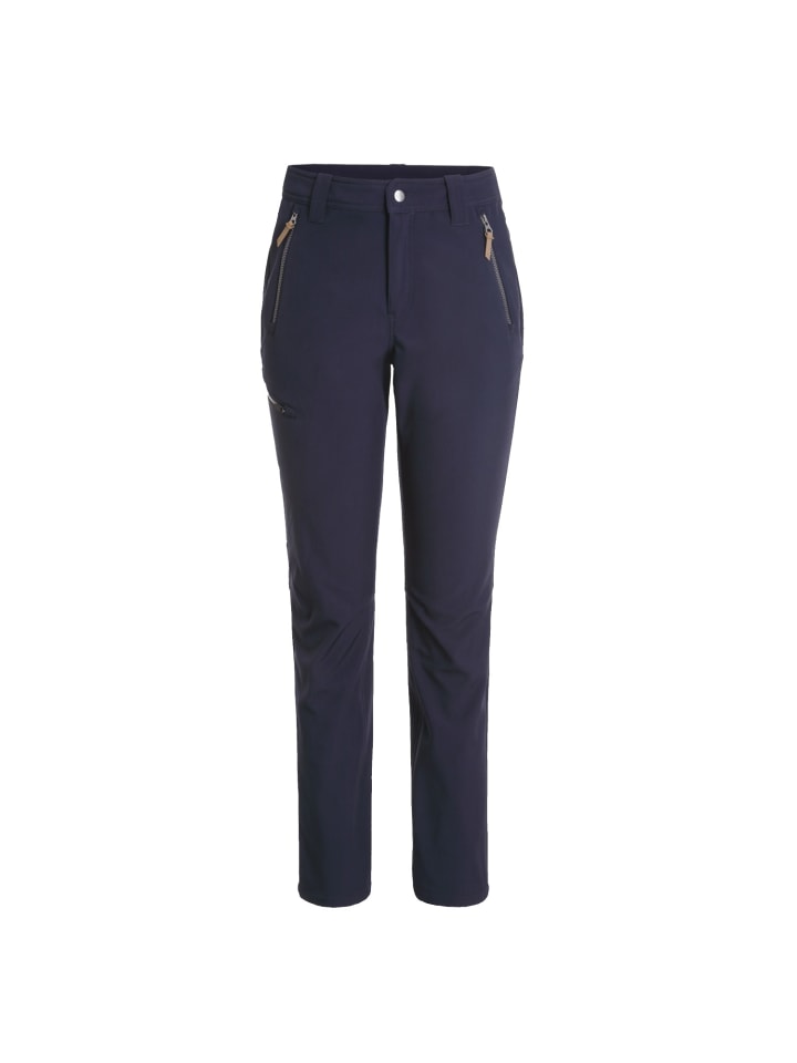 Softshellhose / Winterhose Fleecefutter EP Arcola Kurzgröße in blau