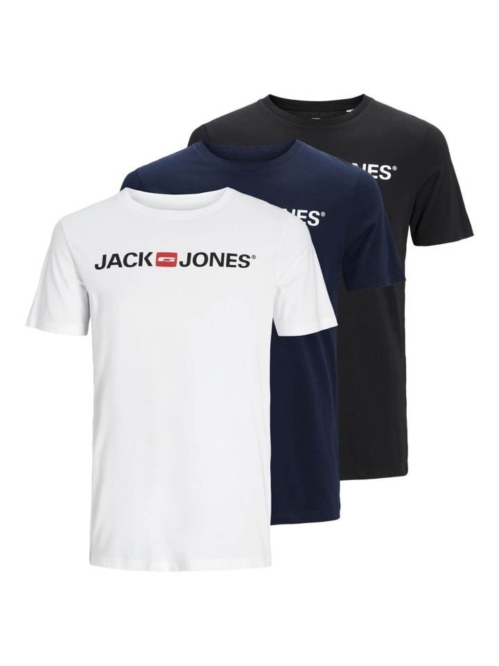 3er-Pack T-shirt in White