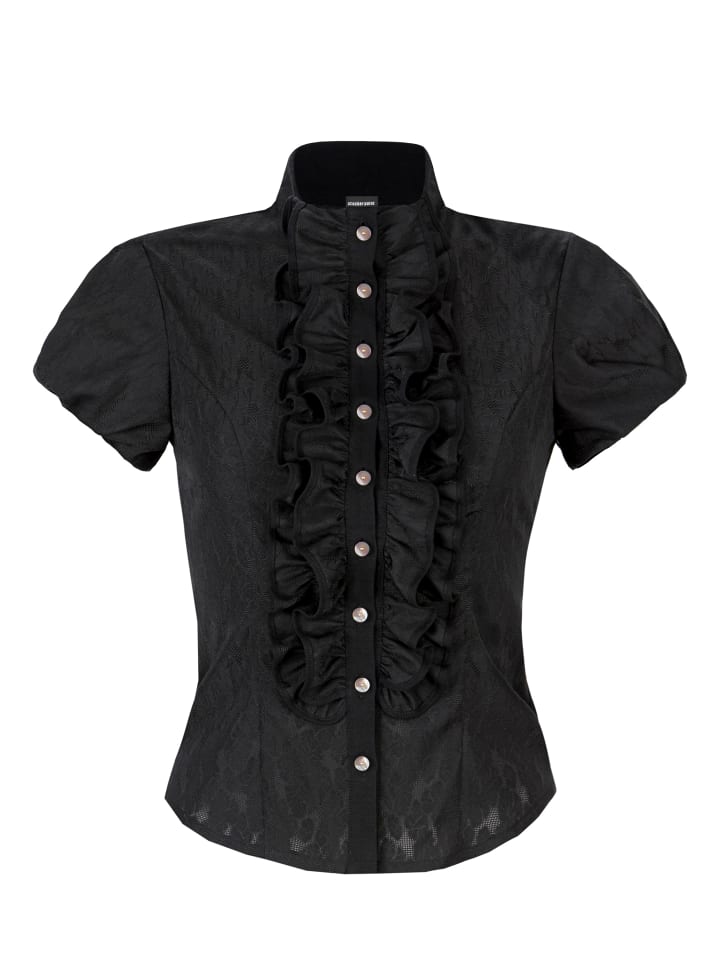 Stockerpoint Trachtenbluse Melly in schwarz
