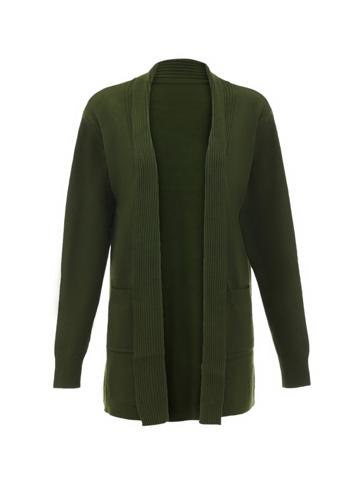 Damen Cardigan in Grün