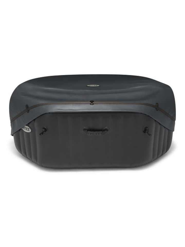 Energiesparabdeckung SPA Cover für Whirlpools 183x183x72cm in schwarz
