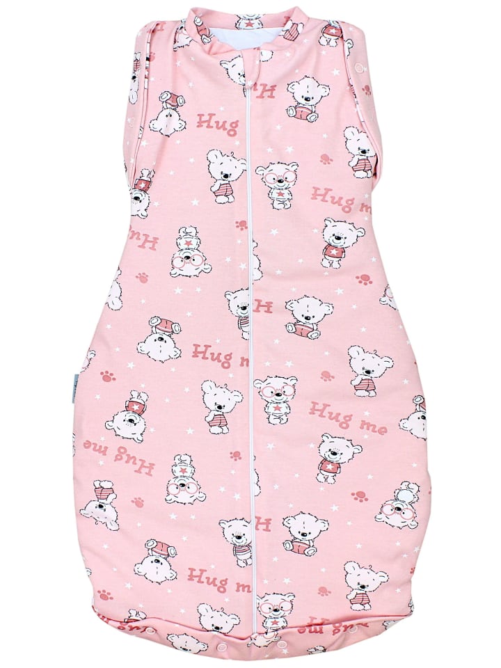 Babay Schlafsack Pucksack Round in rosa