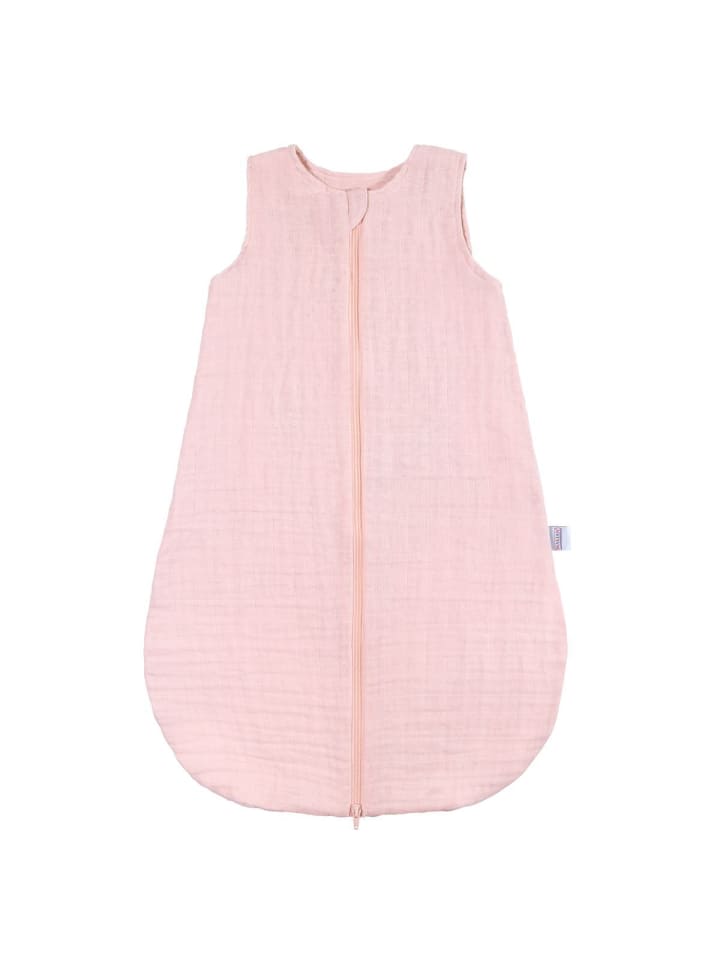 Musselin-Schlafsack - Puder - Gr. 60 cm in rosa