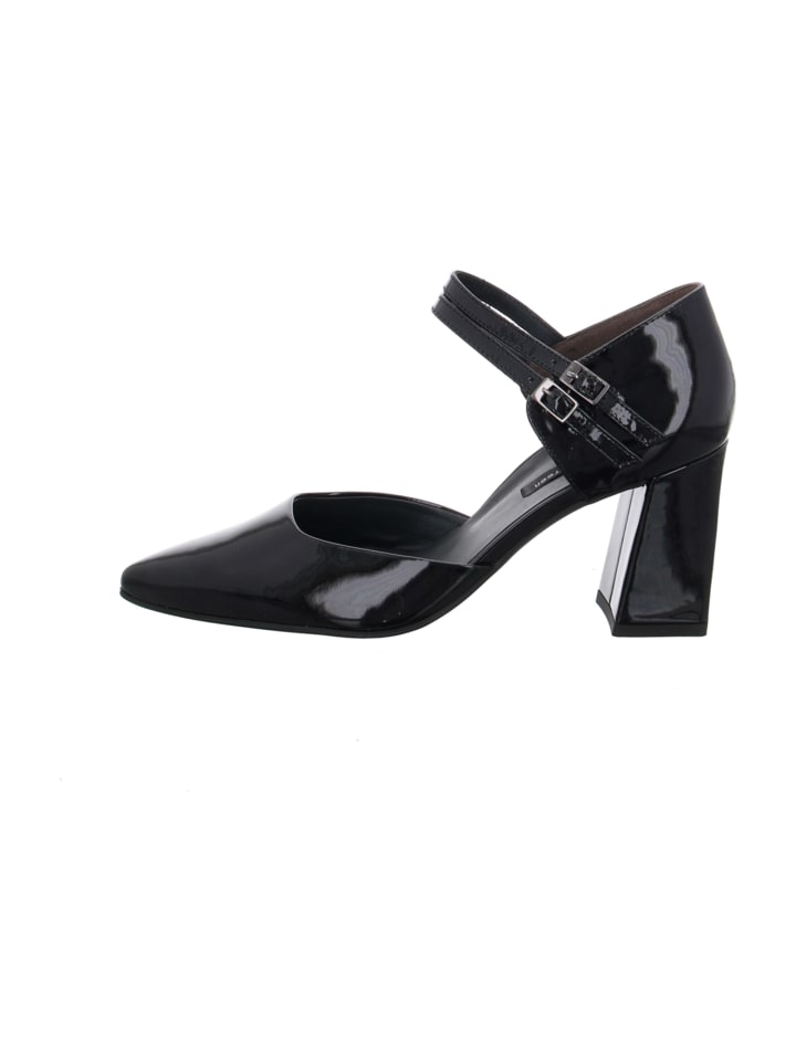 Riemchenpumps in Schwarz
