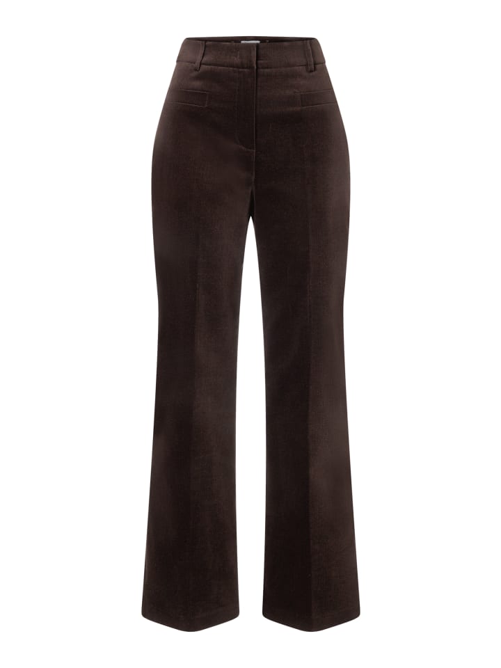 Bootcut Samthose in espresso brown