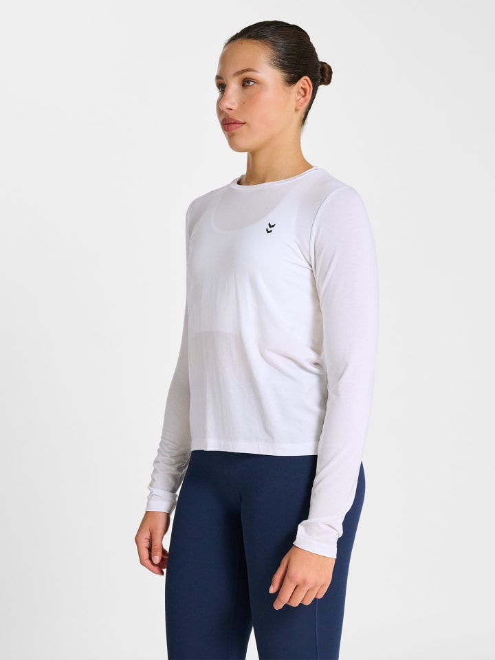 T-Shirt Hmlyoga Damen in WHITE