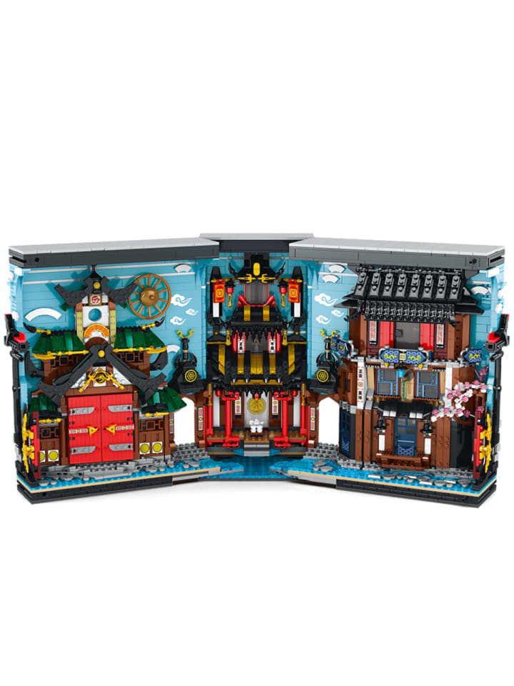 Reobrix 66029 Ninja Buch Klemmbaustein Set 3086 Teile ab 14 in Mehrfarbig