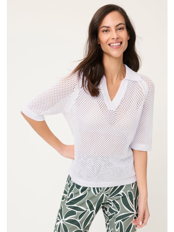 Strickpullover in White