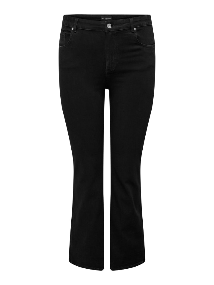 Flared fit jeans in Black Denim