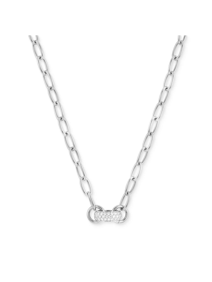 Kette mit Anhänger Edelstahl in Silber