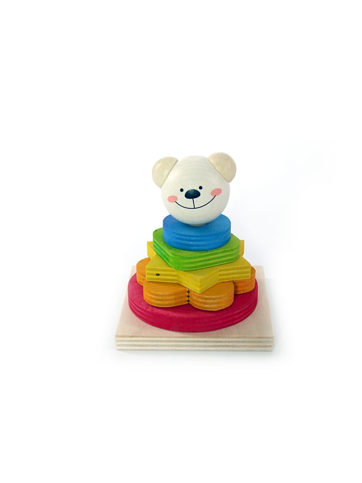 Stapelturm "Bärchen Timi" in Bunt