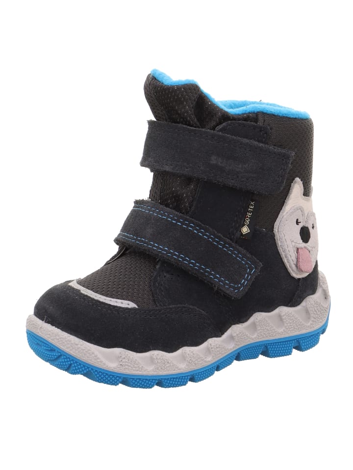 Winterstiefel ICEBIRD in Grau/Türkis