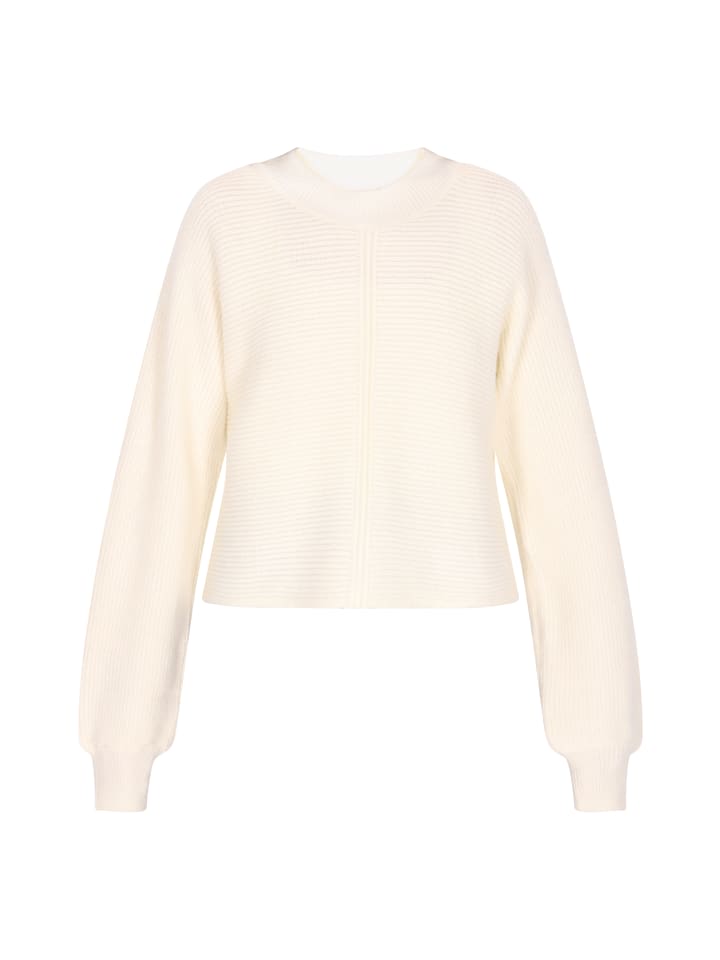 Damen Pullover in Wollweiss