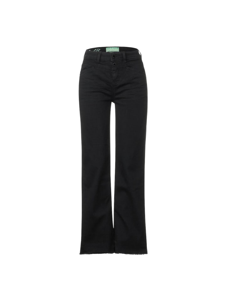 Jeans in black soft washed
