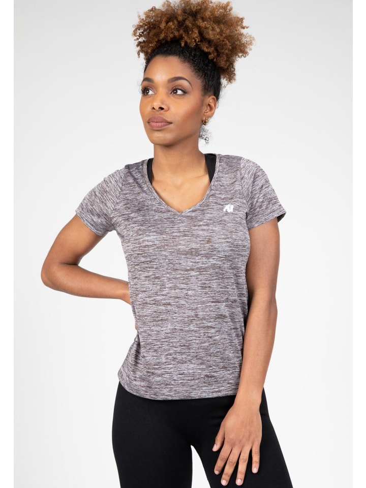 T-shirt - Elmira - Grau Meliert