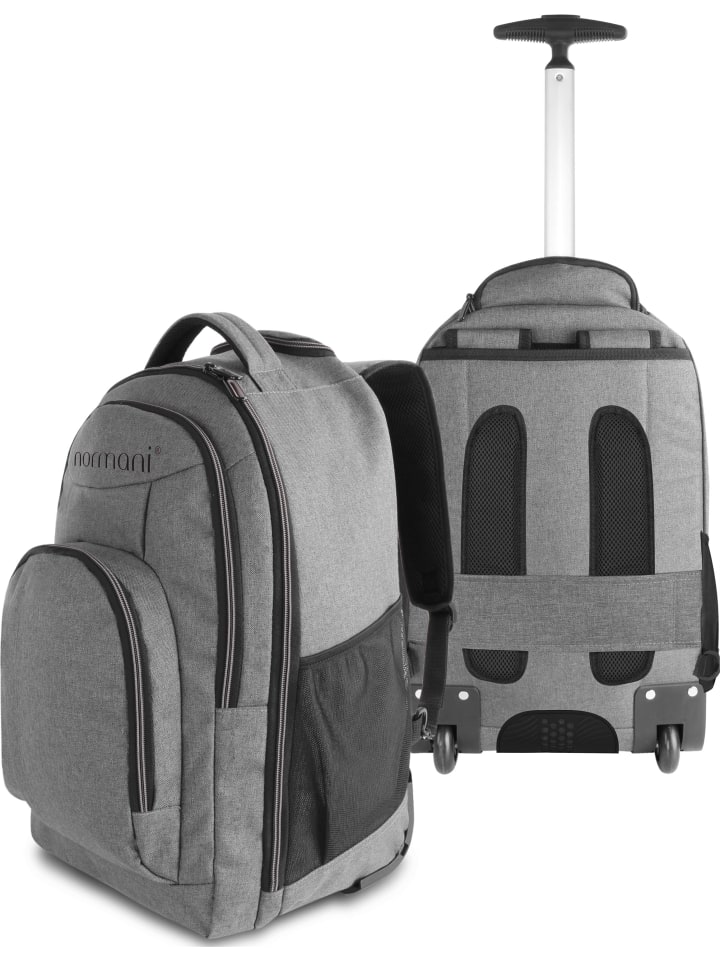 Rucksack mit Trolleyfunktion 30 Liter Yori in Grau