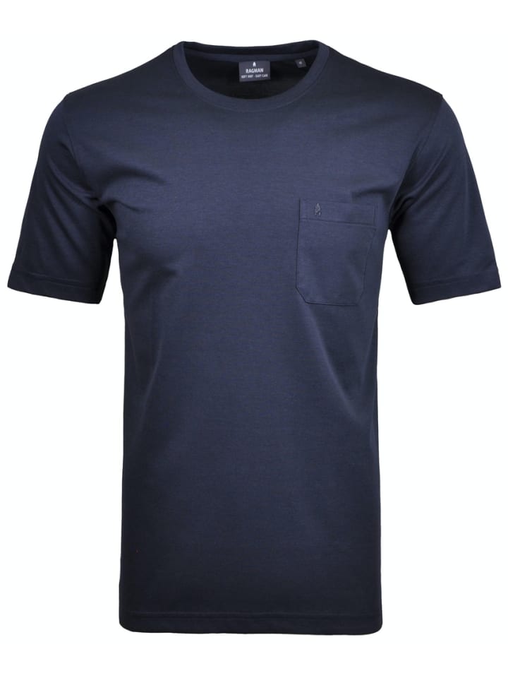 T-Shirt in blau