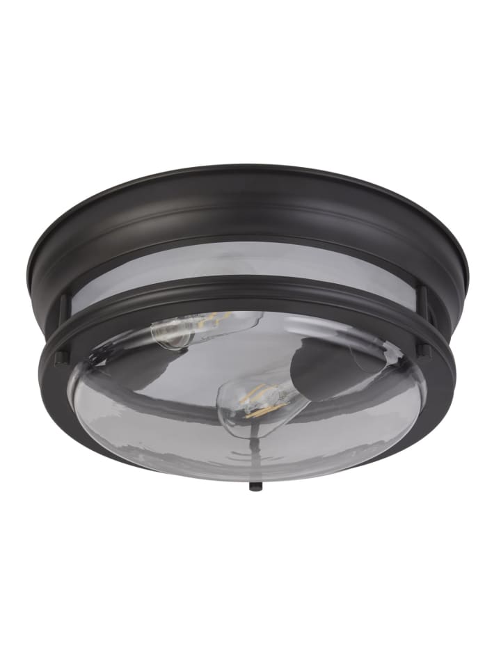 Deckenlampe Ø 35 x (H)14.5 cm in Schwarz