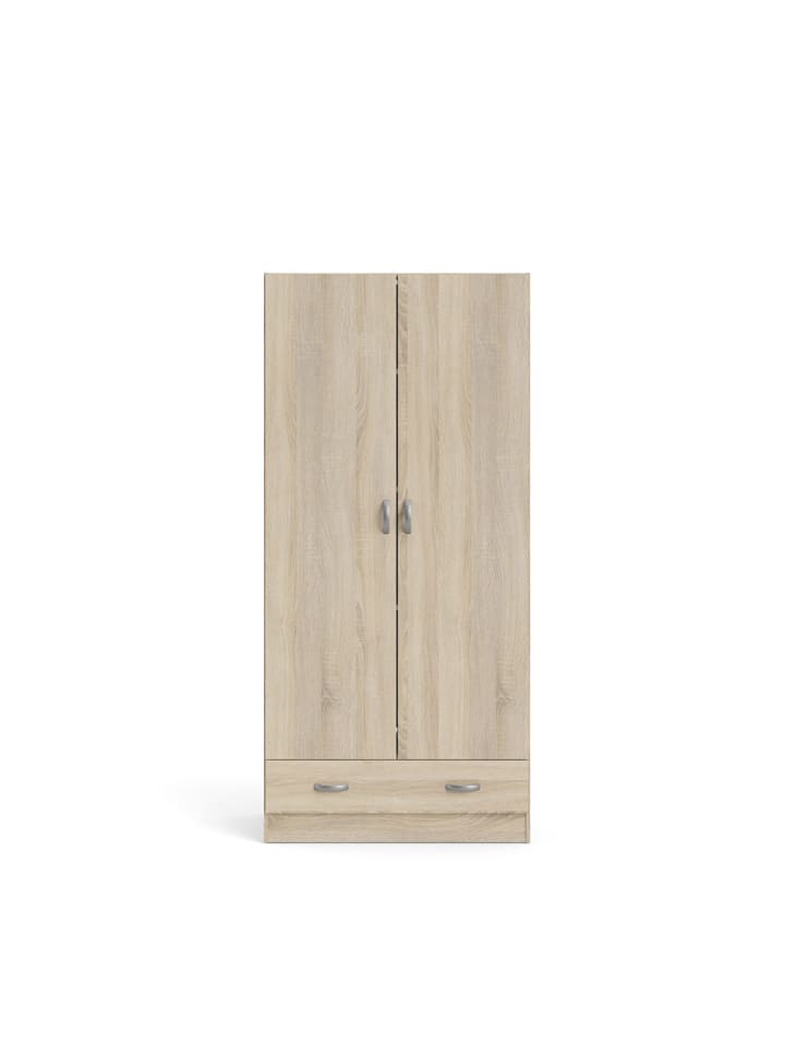 Kleiderschrank Spell Eiche Dekor 80 x 36 cm