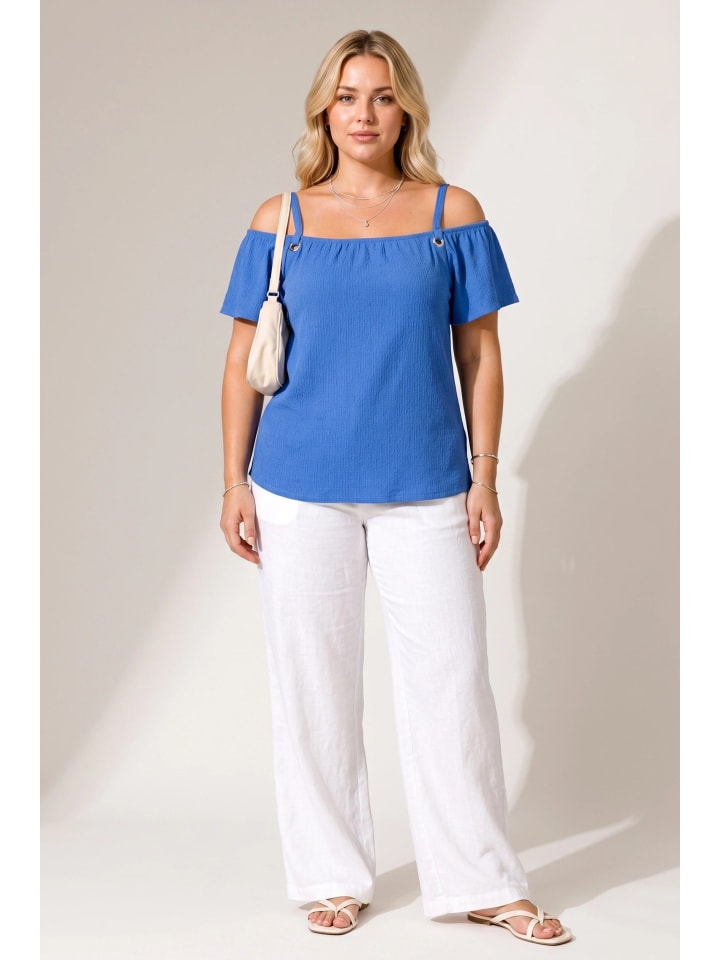 Blouse in Blau