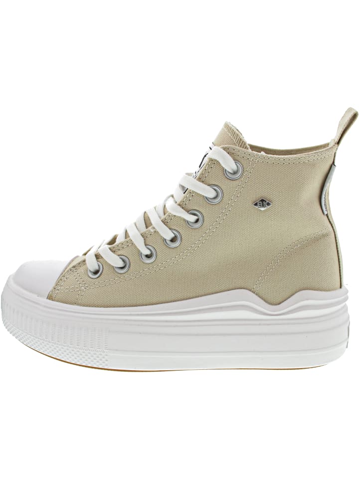 Sneaker high Beige