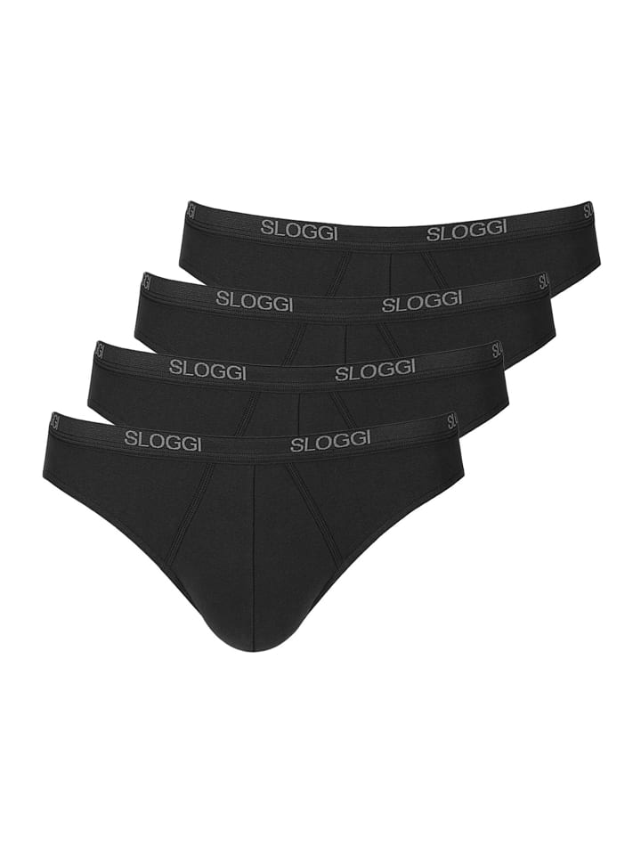 Mini Slip / Unterhose Basic in Schwarz
