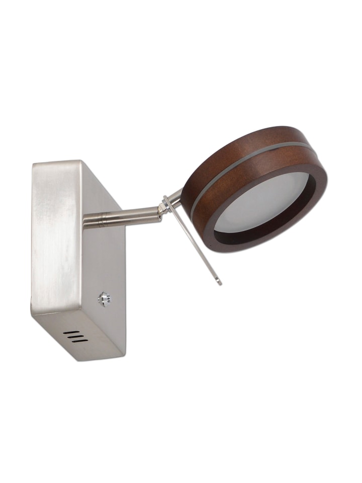 LED Spot "TRIBERG" in braun - (L)11 cm x (B)19 cm x (H)11 cm - EEK G
