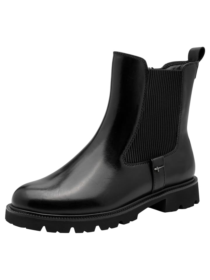 WIDE FIT Chelsea Boot in BLACK NAPPA