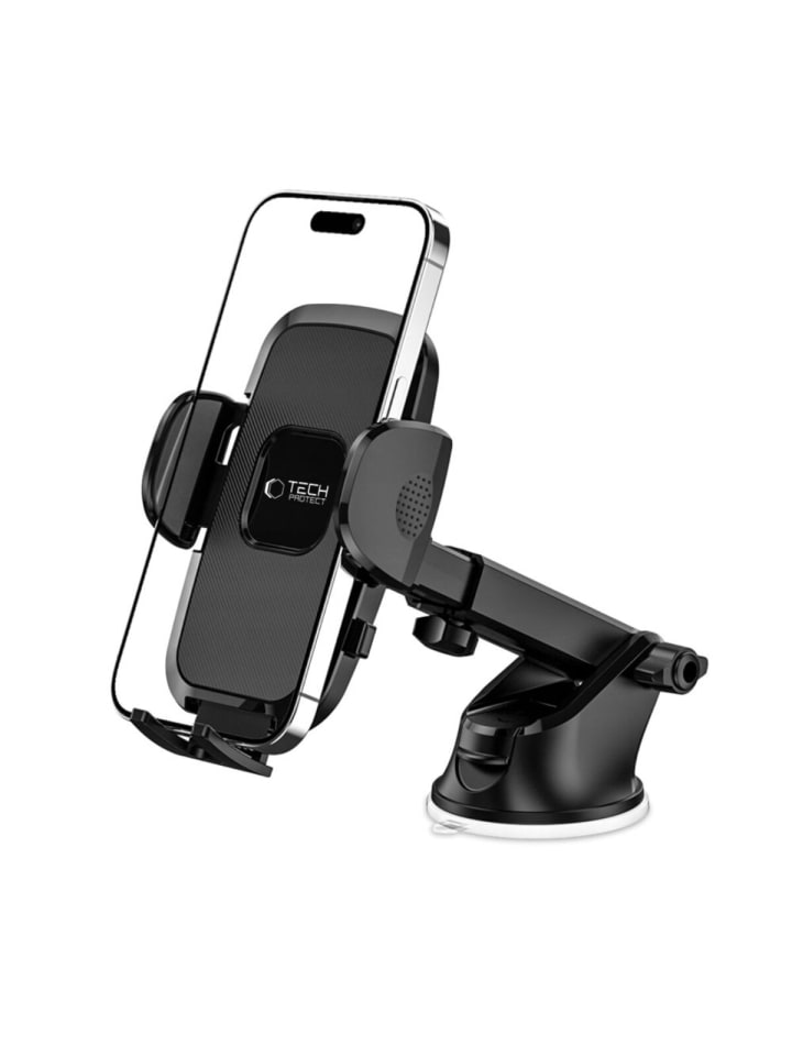 Tech-Protect V3 Autotelefonhalter für Windschutzscheibe und in Schwarz