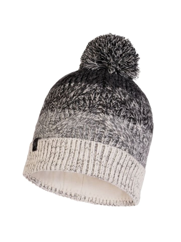 Buff Masha Knitted Fleece Hat Beanie in Grau