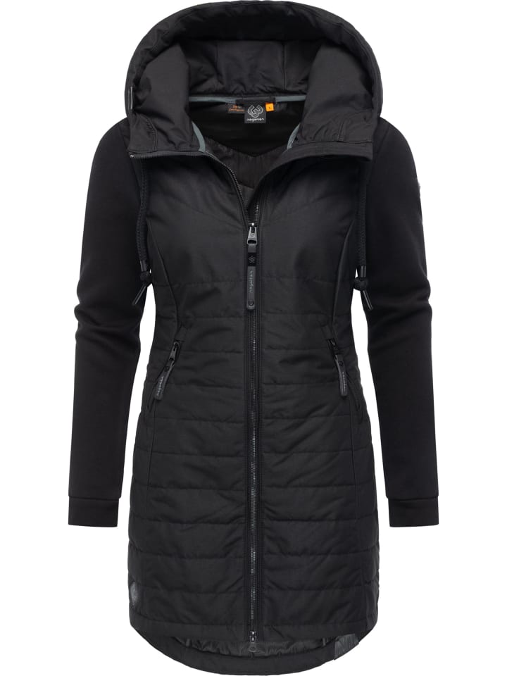 Steppmantel Lucinda Long in Black22