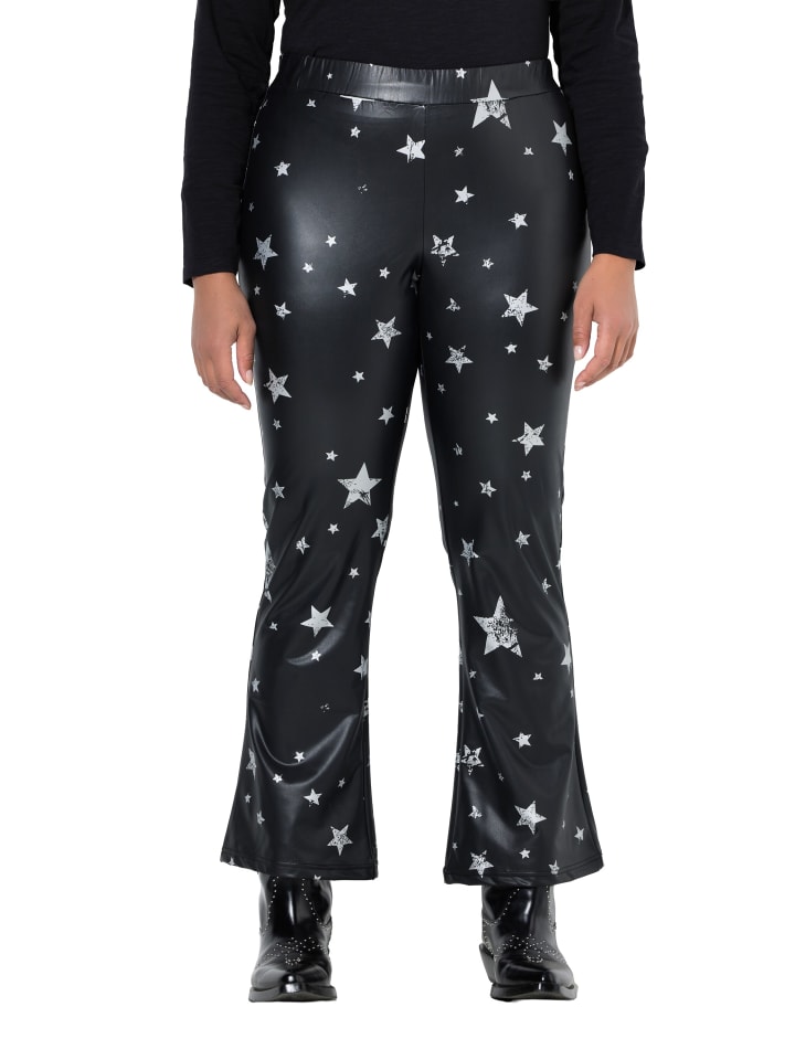 Schlupfhose in schwarz