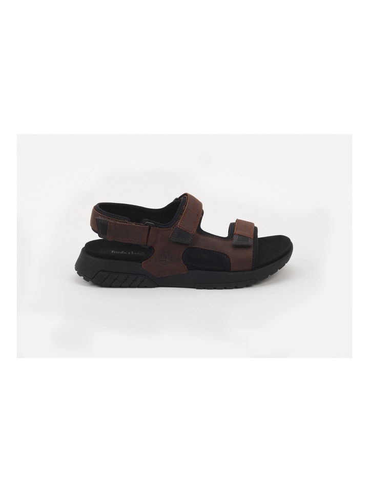Sandalen Ankeruhr-Rückseite in Braun