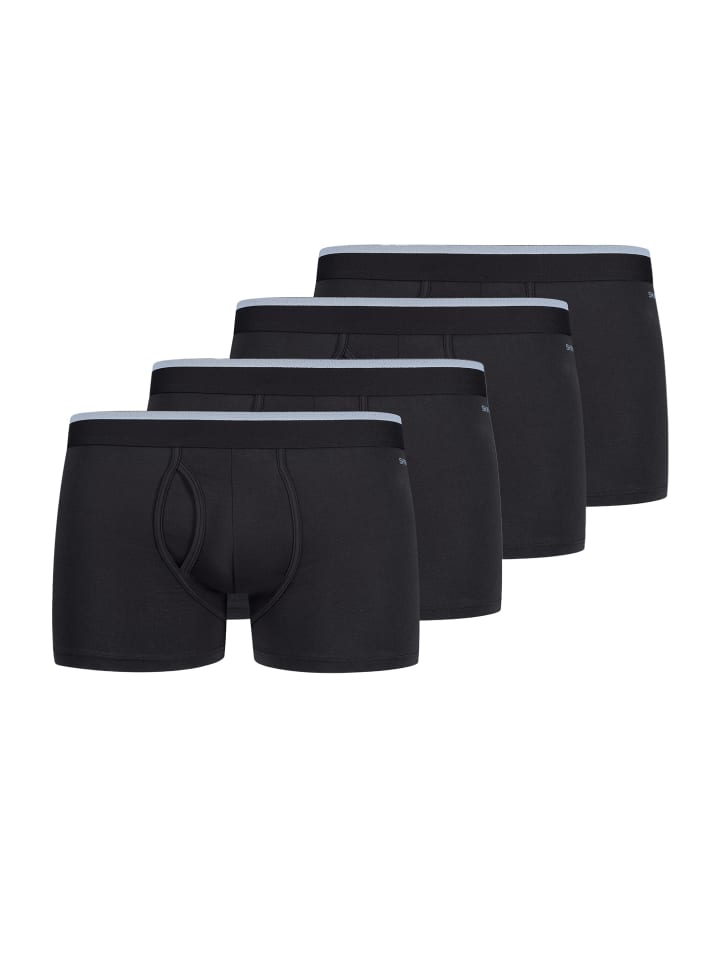 Retro Short / Pant Basic in Schwarz