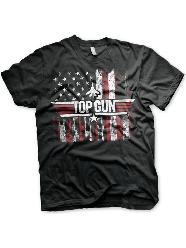 T-Shirt in Schwarz