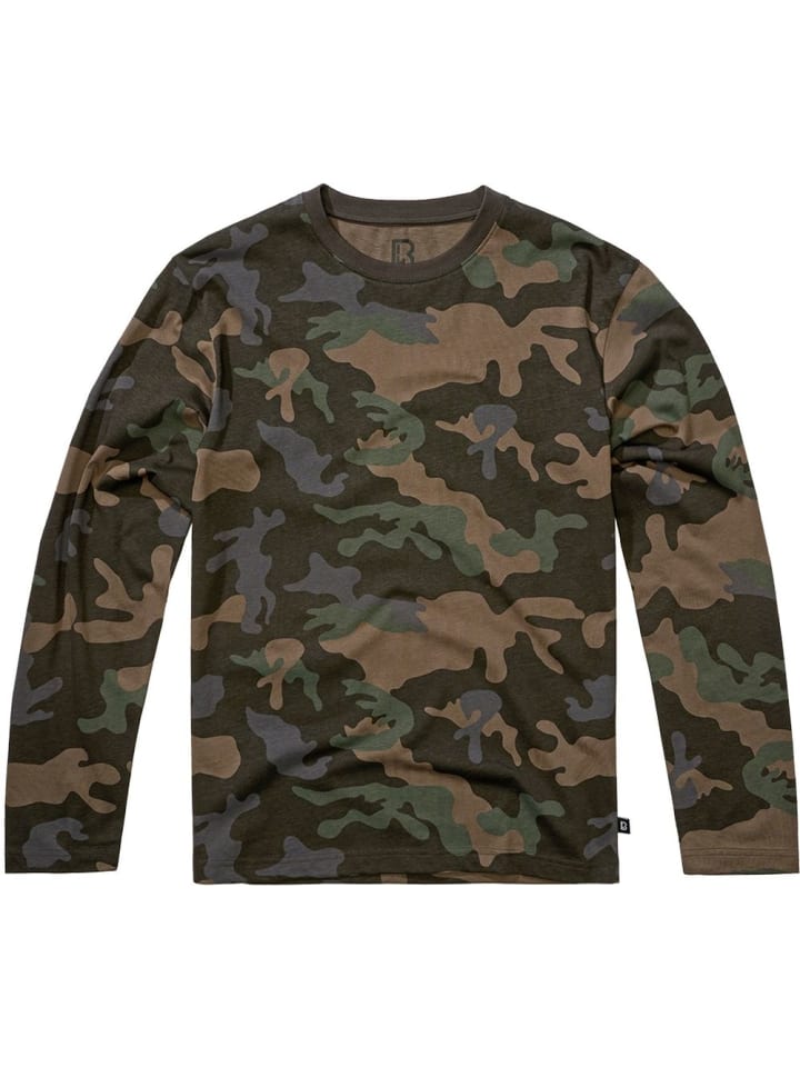 Longsleeve "Premium Longsleeve Shirt" in Camouflage