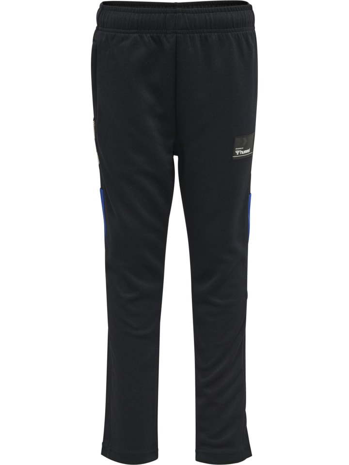 Verstellbare Taille Hose Hmlralph Jungen in BLACK/SODALITE BLUE