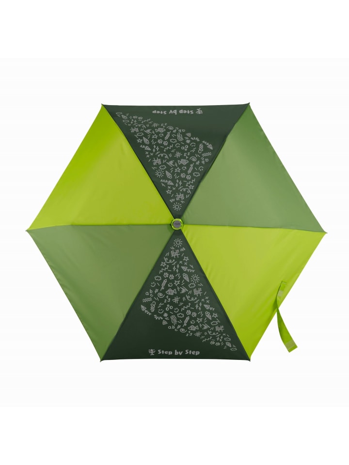 Step by Step Regenschirm "Green", Magic Rain EFFECT